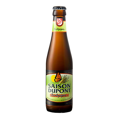 5410702000805 Saison Dupont Bio<sup>1</sup> - 25cl Biologish bier met nagisting in de fles (controle BE-BIO-01)